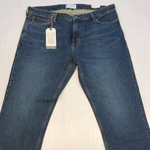 Fat Face Straight Fit Blue Jeans